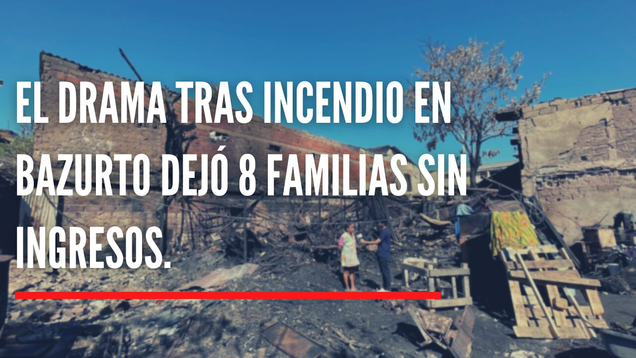 El drama tras incendio en Bazurto dejó 8 familias sin ingresos.