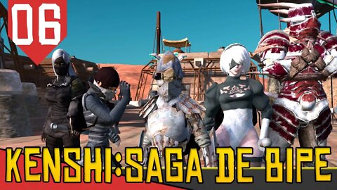 O Nascimento do CYBER BIPE ESCOBAR Kenshi Saga de Bipe #06 Gameplay PT BR