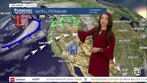 ABC 10News PinPoint Weather With Meteorologist Angelica Campos