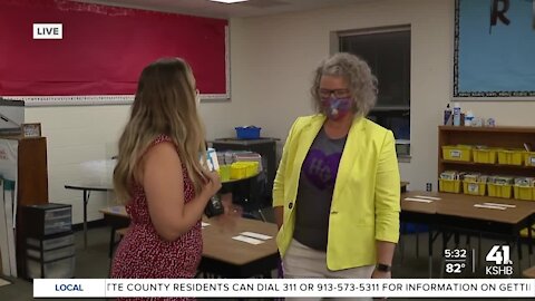 First day of school for some students