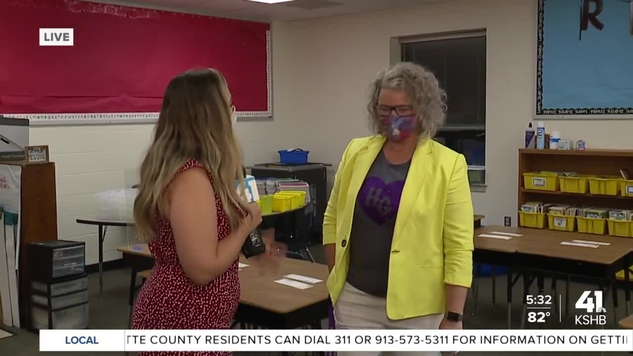 First day of school for some students