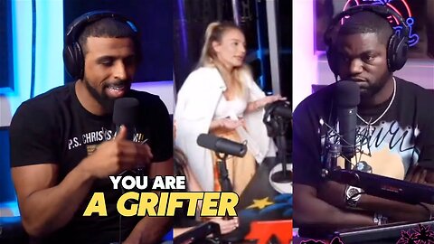 Fresh and Fit Didn't Answer GRIFTER Question So She LEFT