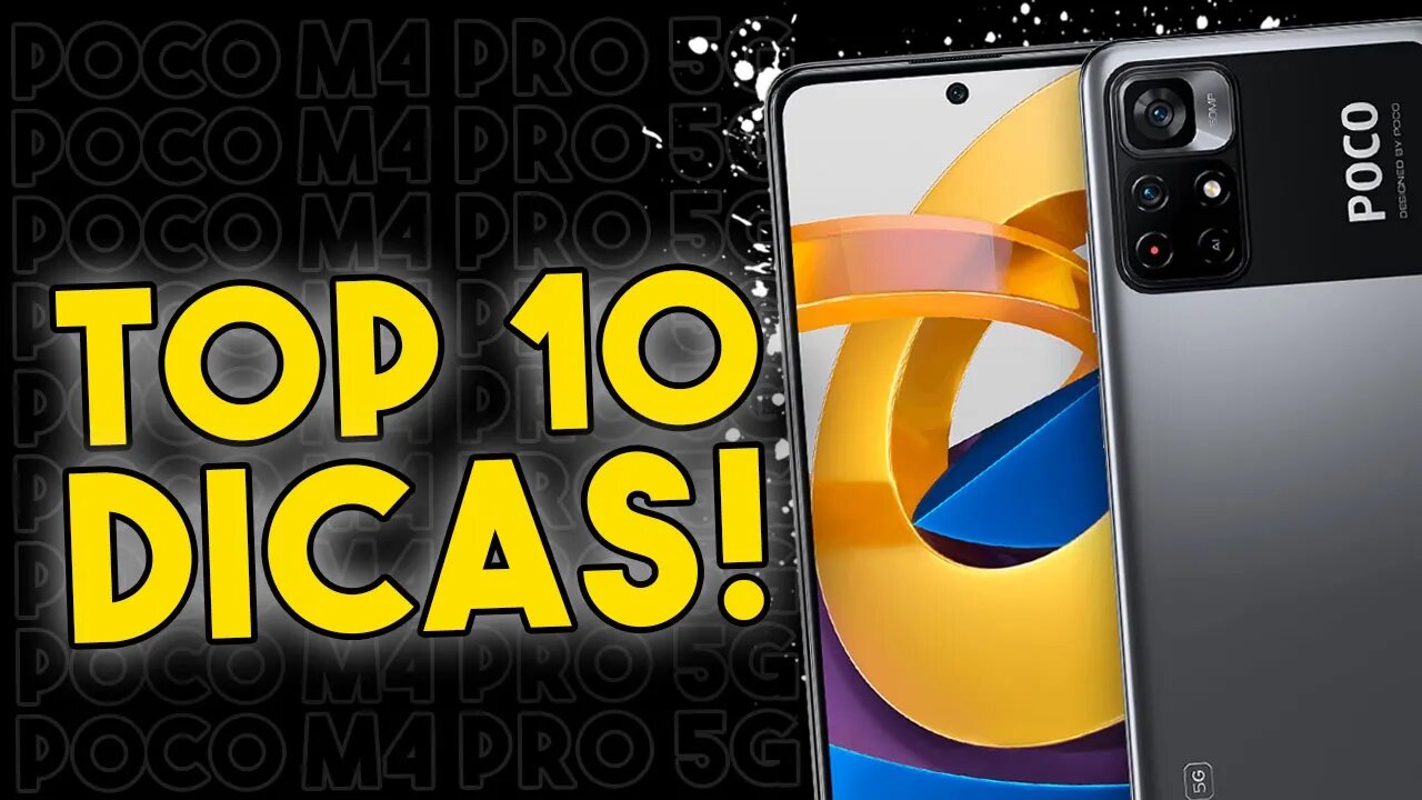 TOP 10 DICAS E TRUQUES para o POCO M4 PRO 5G que você PRECISA SABER!