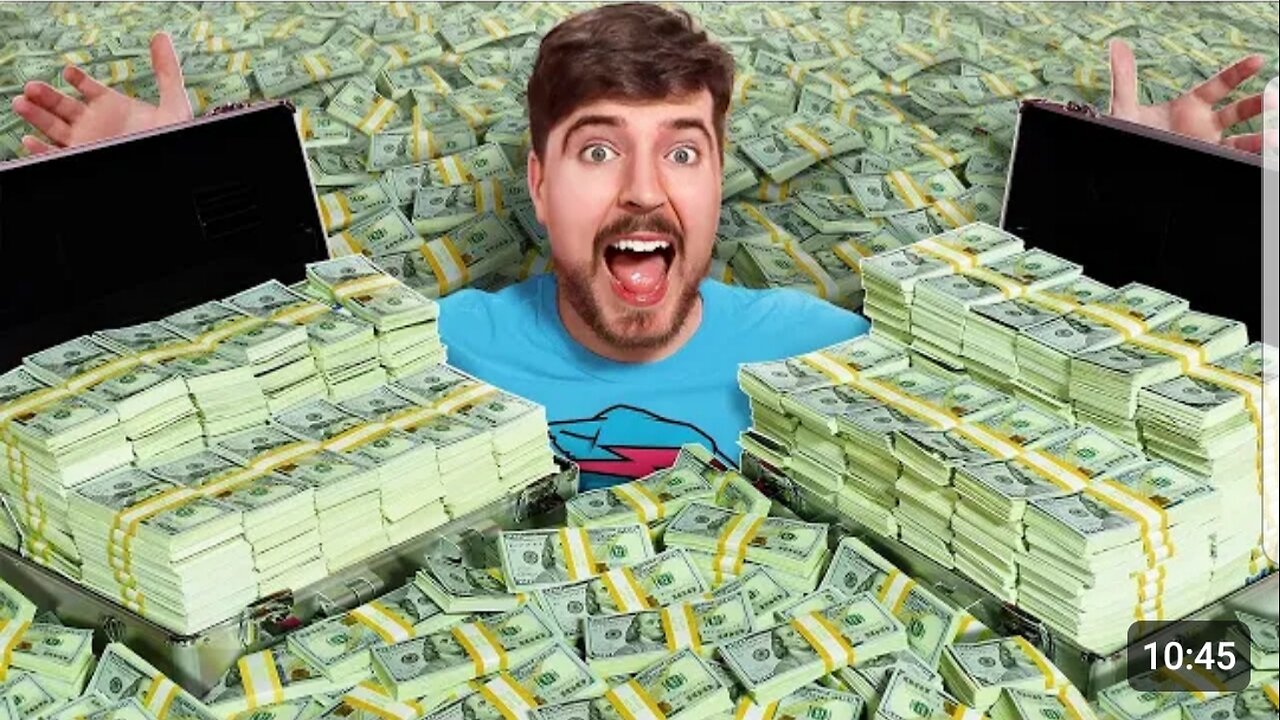 Mr beast offer if you can carry 1000,000$ you keep it