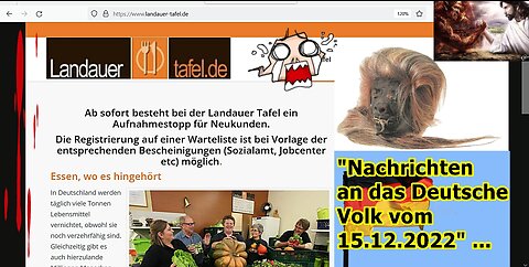 "Nachrichten an das Deutsche Volk vom 15.12.2022!!!“ ...
