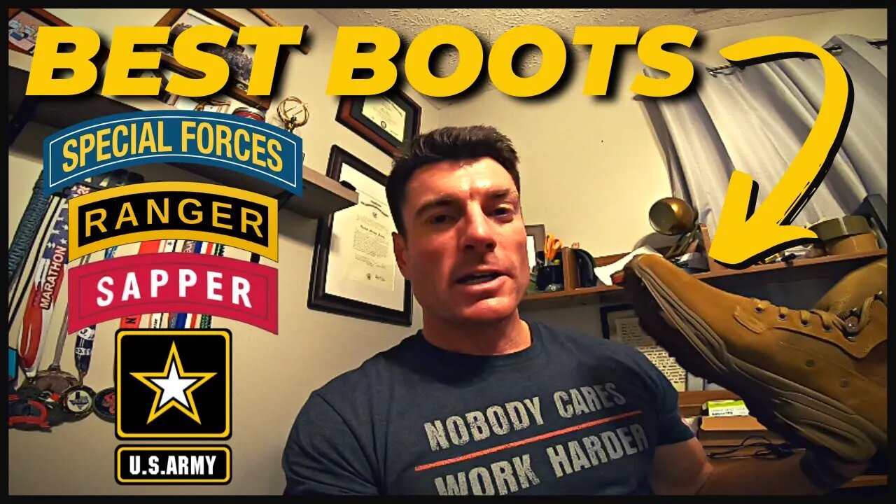 The BEST Boots for Soldiers | Special Forces, Rangers, Airborne, Sapper School, Ruck Marches, etc.