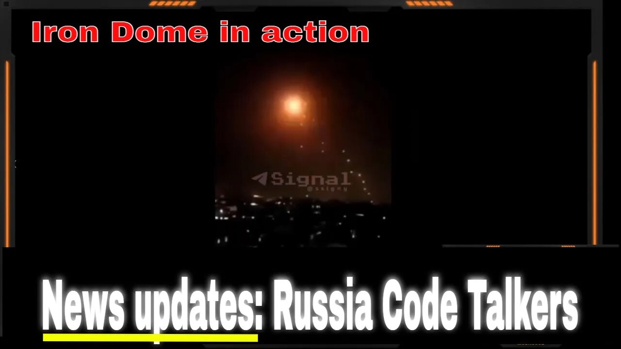 News: Russia's Wind talkers. Israeli Iron Dome in action. Commentary and Lindsey Graham.