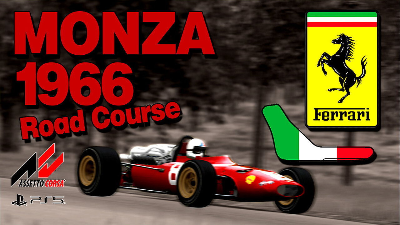 Ferrari 312/67 Monza '66 Road Course #assettocorsa #ps5 #simracing