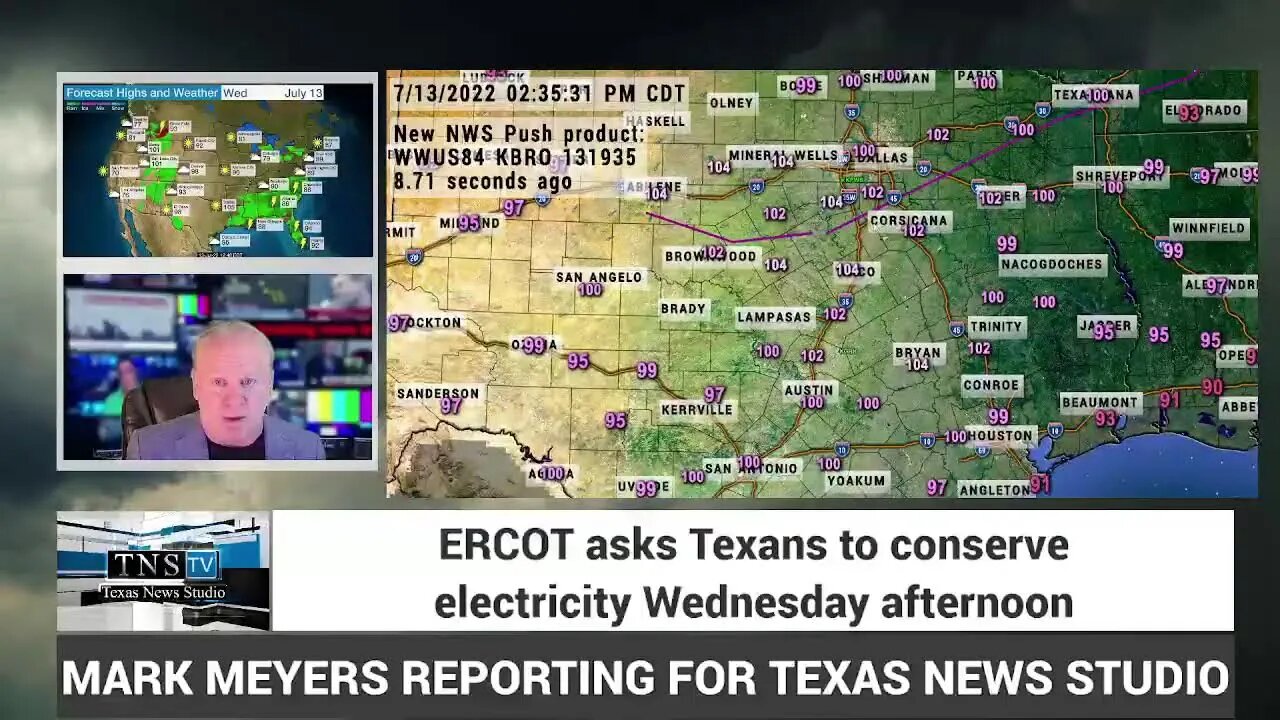 BREAKING: ERCOT asks Texans to conserve electricity Wednesday afternoon