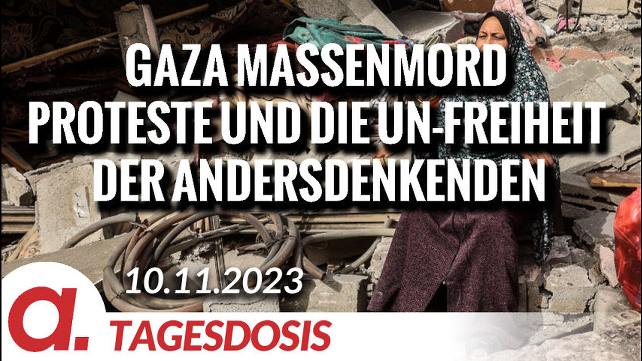 Gaza Massenmord Proteste und die Un-Freiheit der Andersdenkenden | Von Rainer Rupp