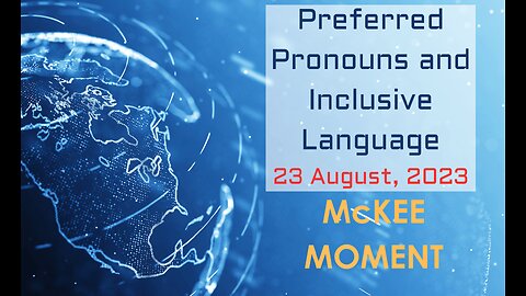 Preferred Pronouns and Inclusive Language - McKee Moment Shorts