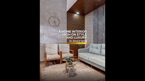 This home interior in Kerala which is high on style and luxury.