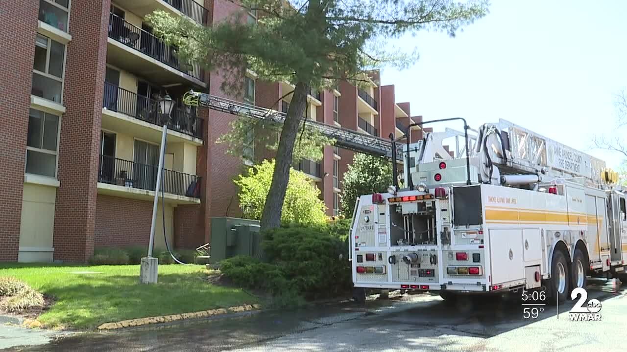 Fire in Laurel leaves several families displaced