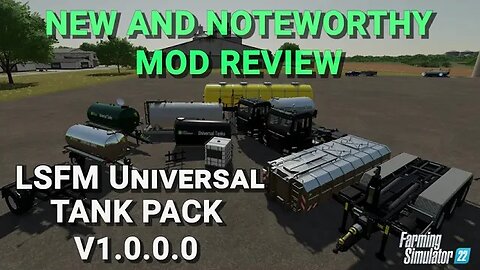 LSFM Universal Tank Pack | Mod Review | Farming Simulator 22