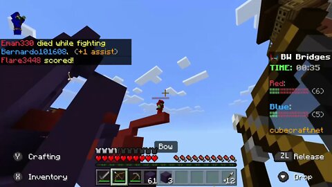 Defending the Base in Cubecraft