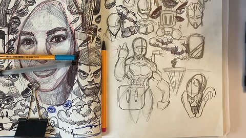 Art Vlog 2 - Sketch’N Scooby