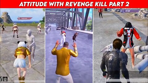 Pubg Mobile Attitude 😈 With Revenge Kill Blood Raven X-Suit 😮 | Season 18 | Part 2 | Xbot 2.0