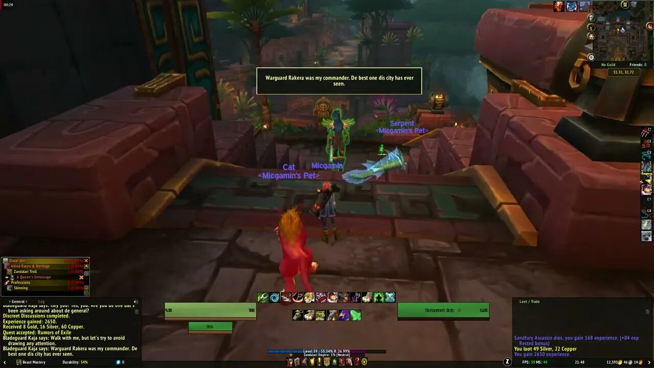 World of Warcraft MMORPG Rumors of Exile