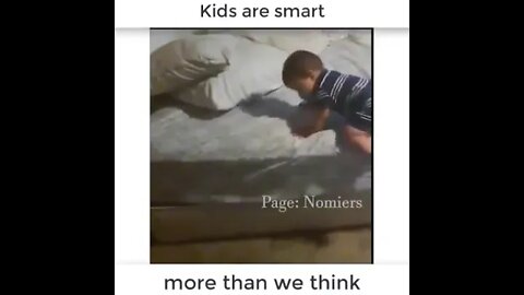 Kids are smart more than we think 😍😍😍