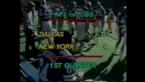 1979-11-04 Dallas Cowboys vs New York Giants