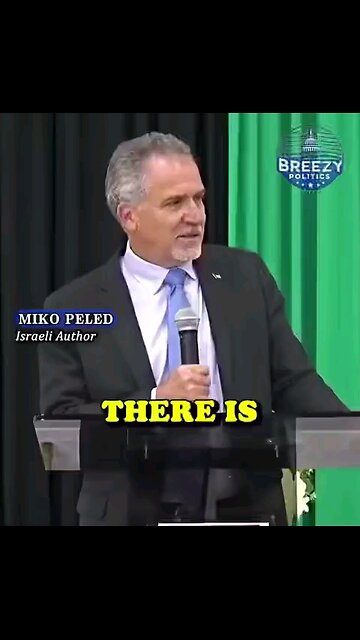 Israeli Author Miko Peled Calls Out the Genocide and Explains Why. It is that simple