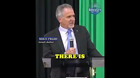 Israeli Author Miko Peled Calls Out the Genocide and Explains Why. It is that simple