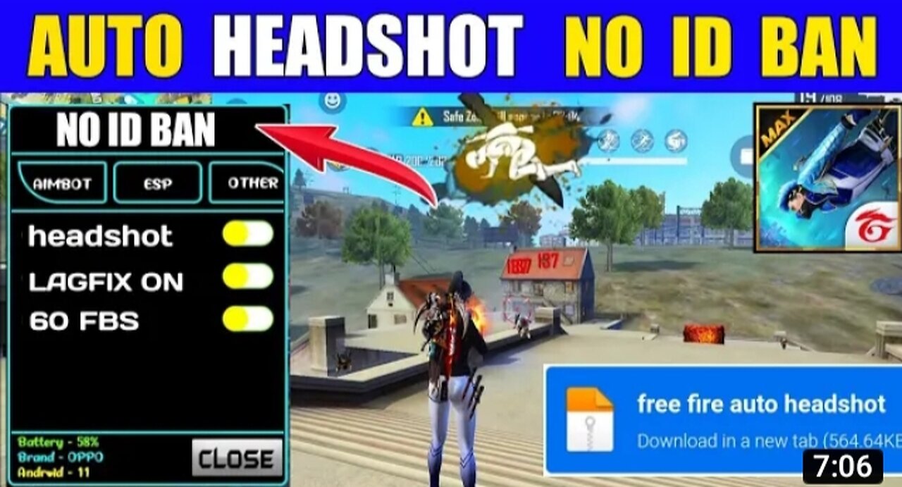 free fire me hack use kaise kare 2023 _ ff me hack kaise lagaye 2023 _ how to use hack in free fire