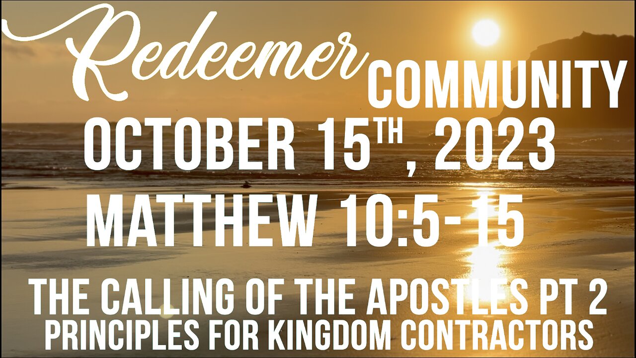 October 15, 2023 Service