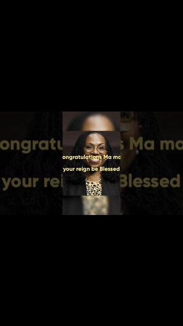 KETANJI BROWN JACKSON BECAME THE FIRST BLACK WOMAN TO BE US SUPREME JUDGE