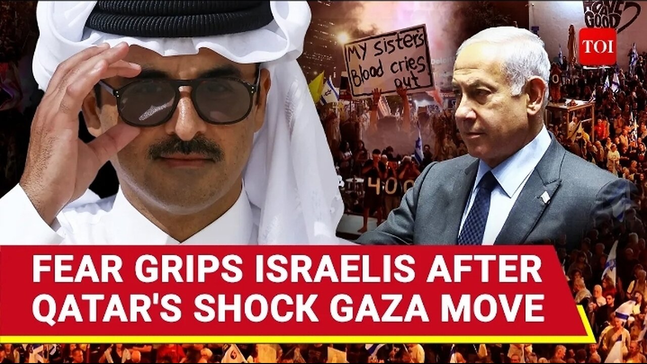 Israelis Cry In Fear After Qatar's Big Gaza Move; 'Bibi Escobar, You Failed...' | Tel Aviv Erupts