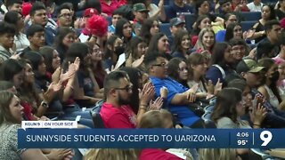 Sunnyside High School celebrates UArizona-bound seniors