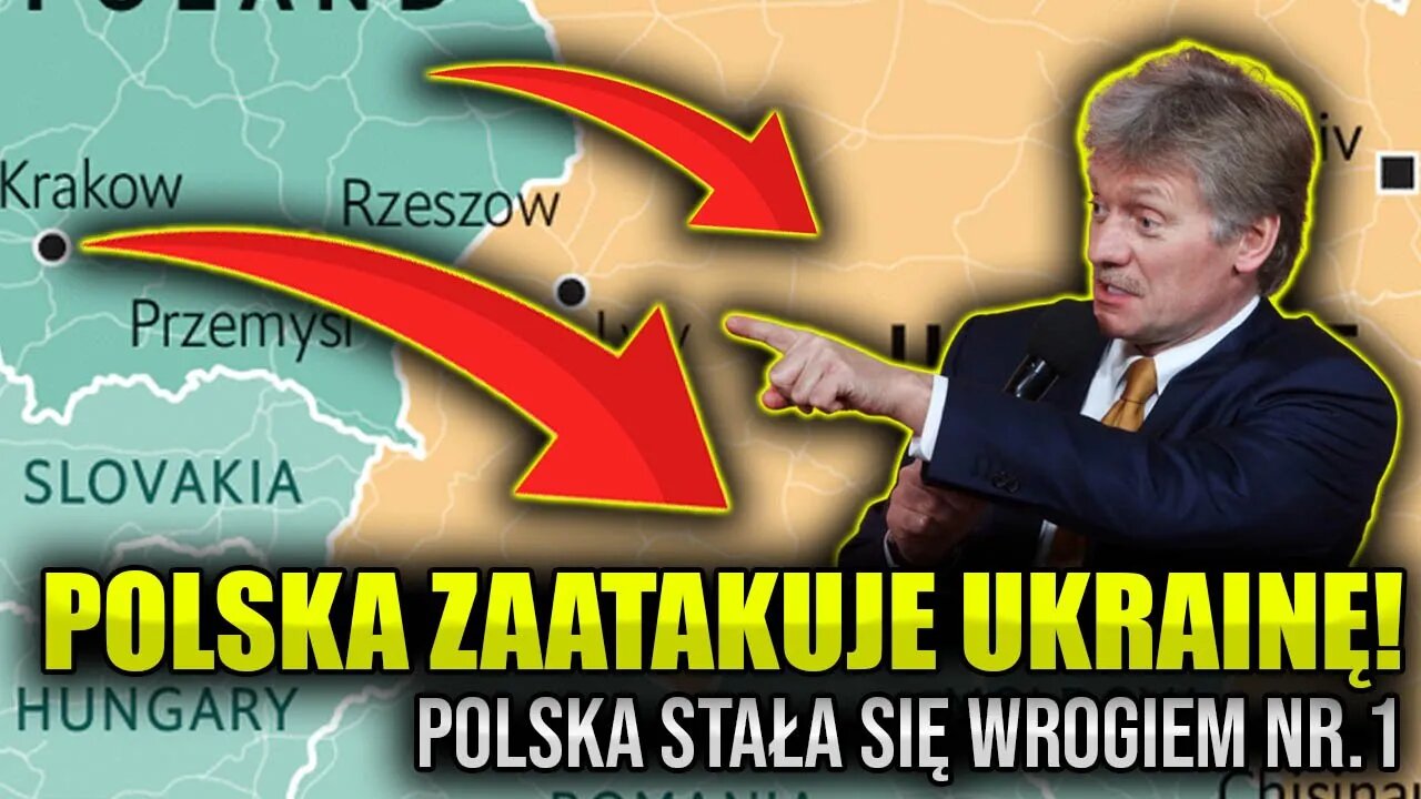 Kreml wprost: Polska zaatakuje Ukrainę! Orłowski: Jesteśmy obecnie wrogiem nr. 1 w Rosji!