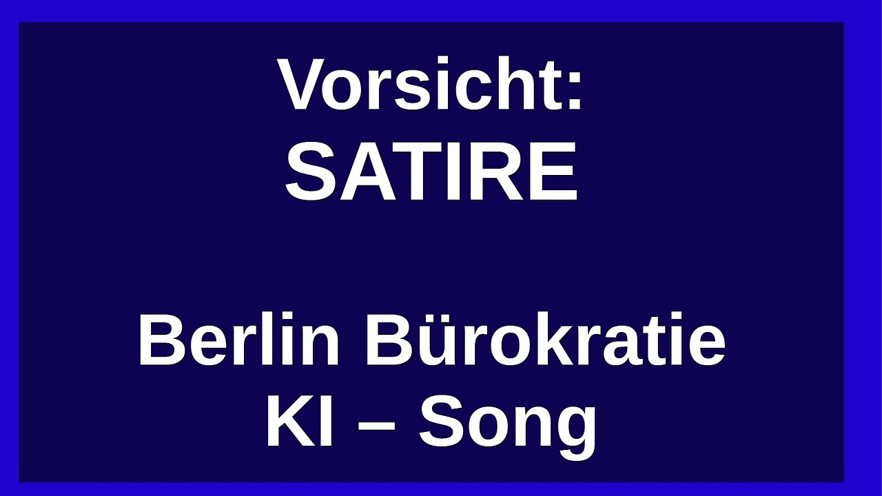 MeGGi - #satire - Berlin Bürokratie - #kisong