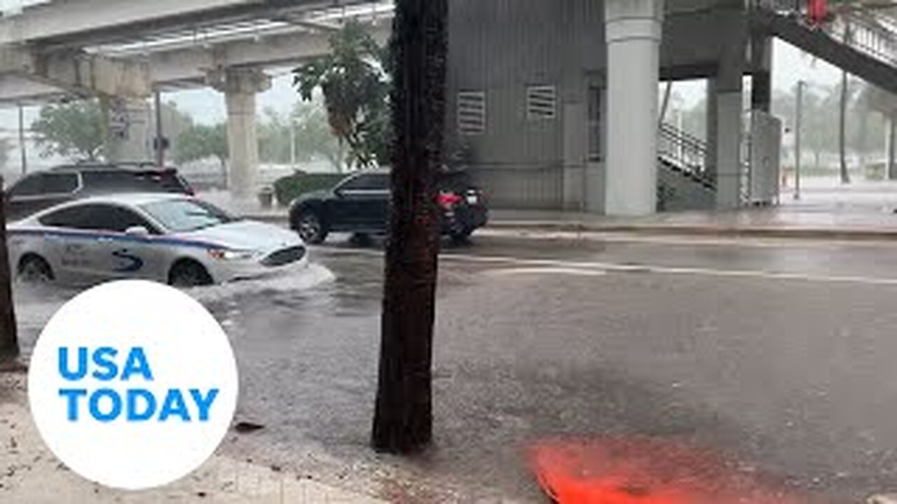 Flooding in Miami leaves drivers stranded on roads; more rain expected |