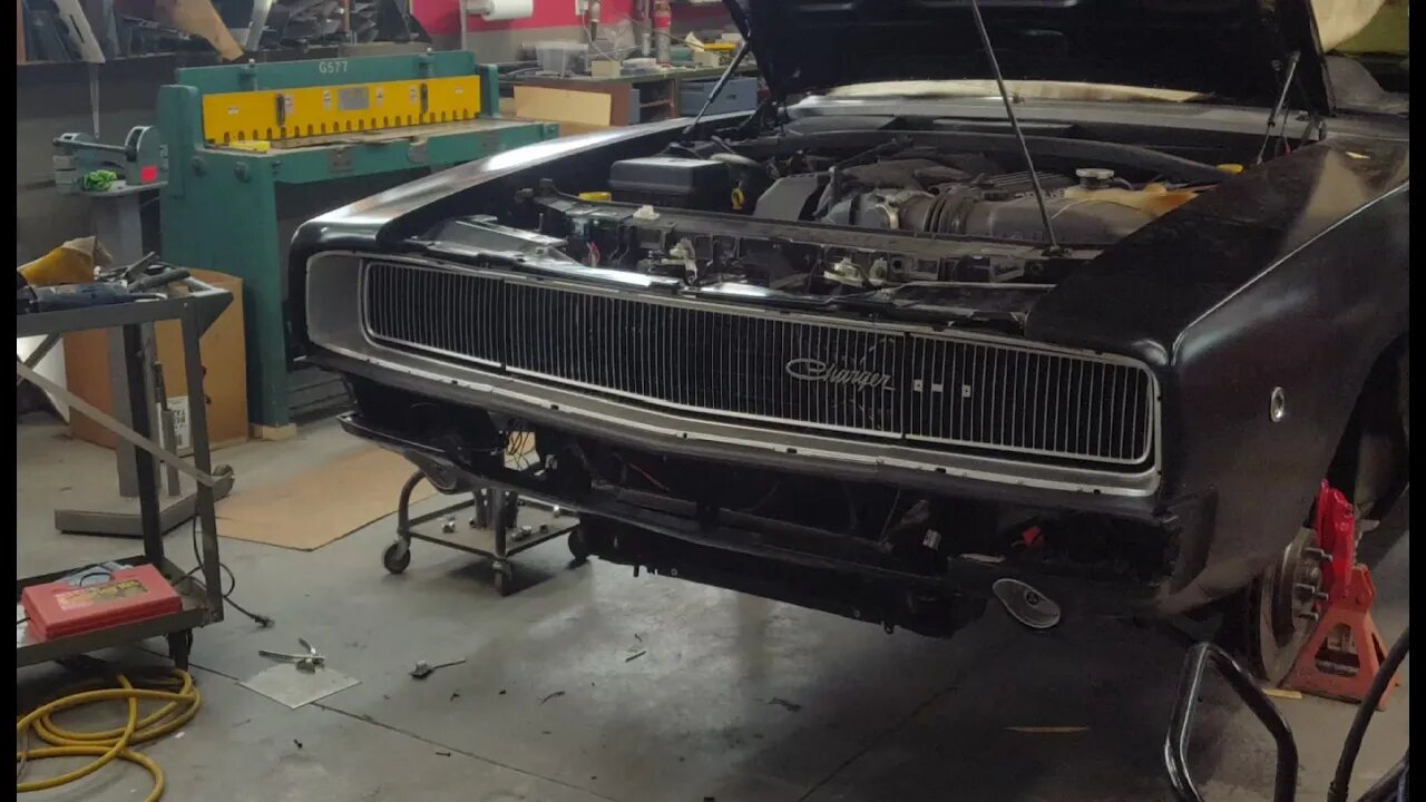 Don's 68 Charger body swap part 33