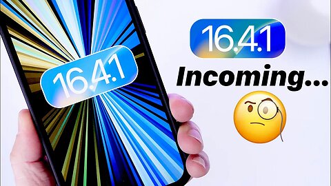IOS 16.4.1 incoming - Here's Why !