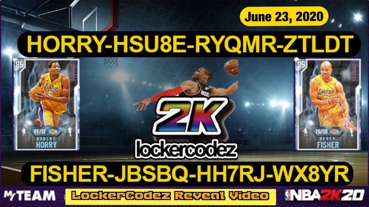 Locker Code Reveal Video - 2 Code Drop 6/23/2020