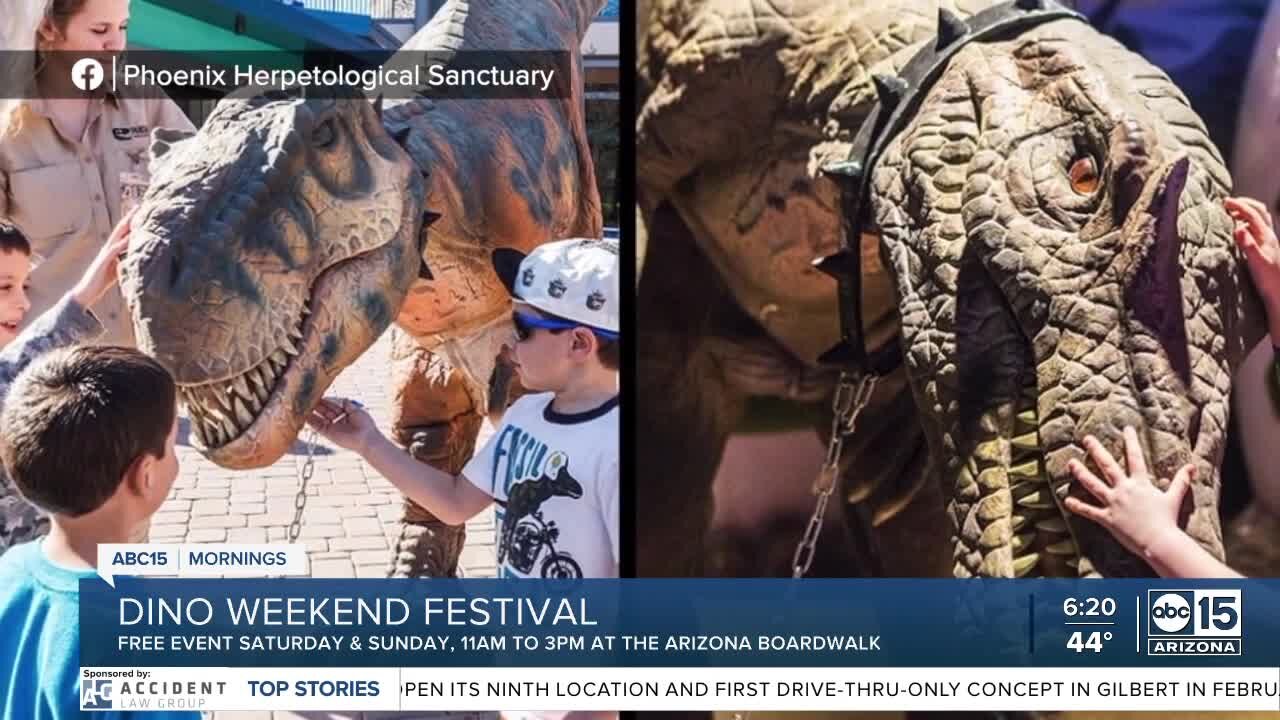 The Bulletin Board: Dino weekend festival