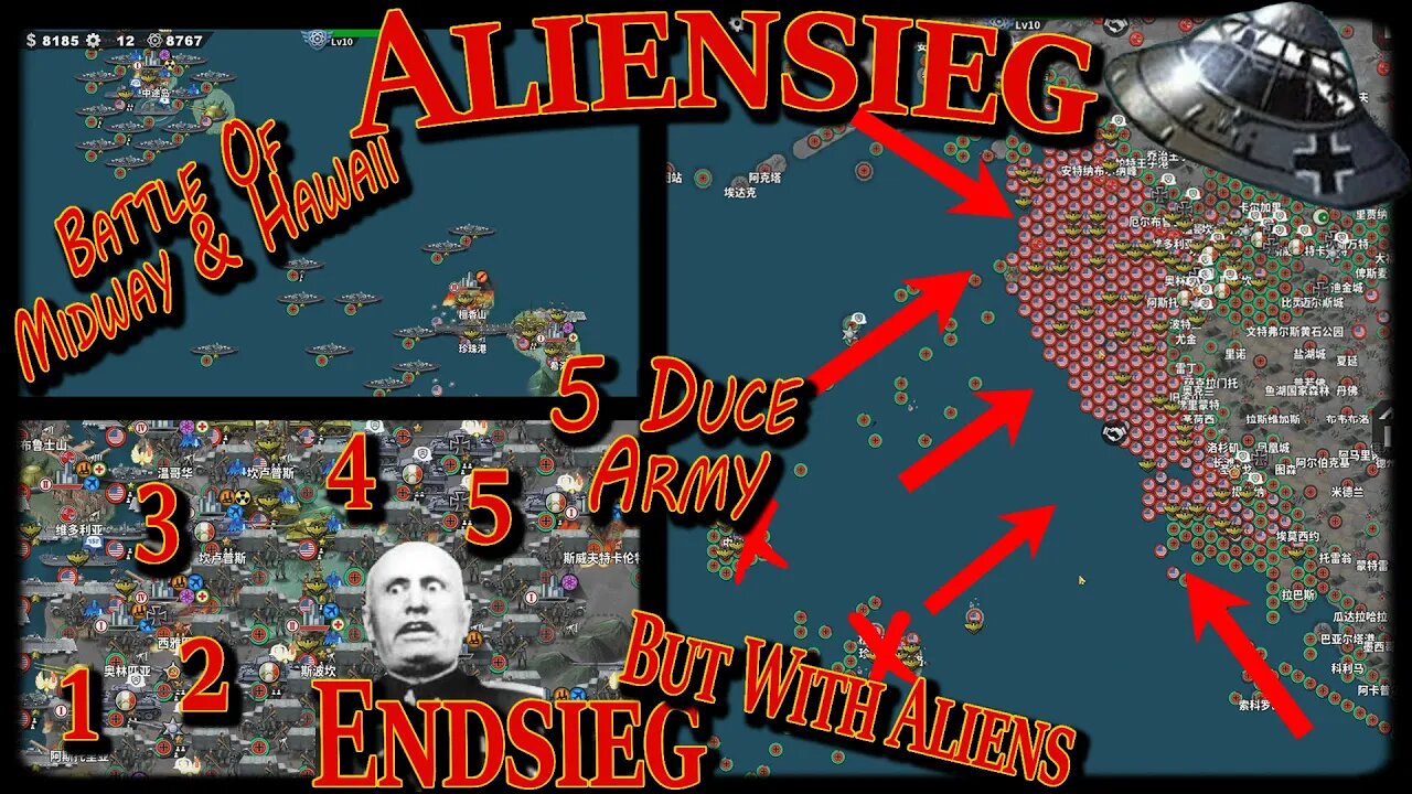 Vengeance Of The Duce Army! The Aliensieg #37