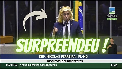 Nikolas Ferreira faz discurso contundente no plenário e confronta ideias esquerdistas!