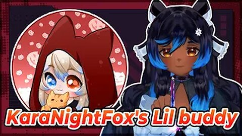 【Speedpaint】KaraNightFox's Lil buddy Plushy + Hoodie Art