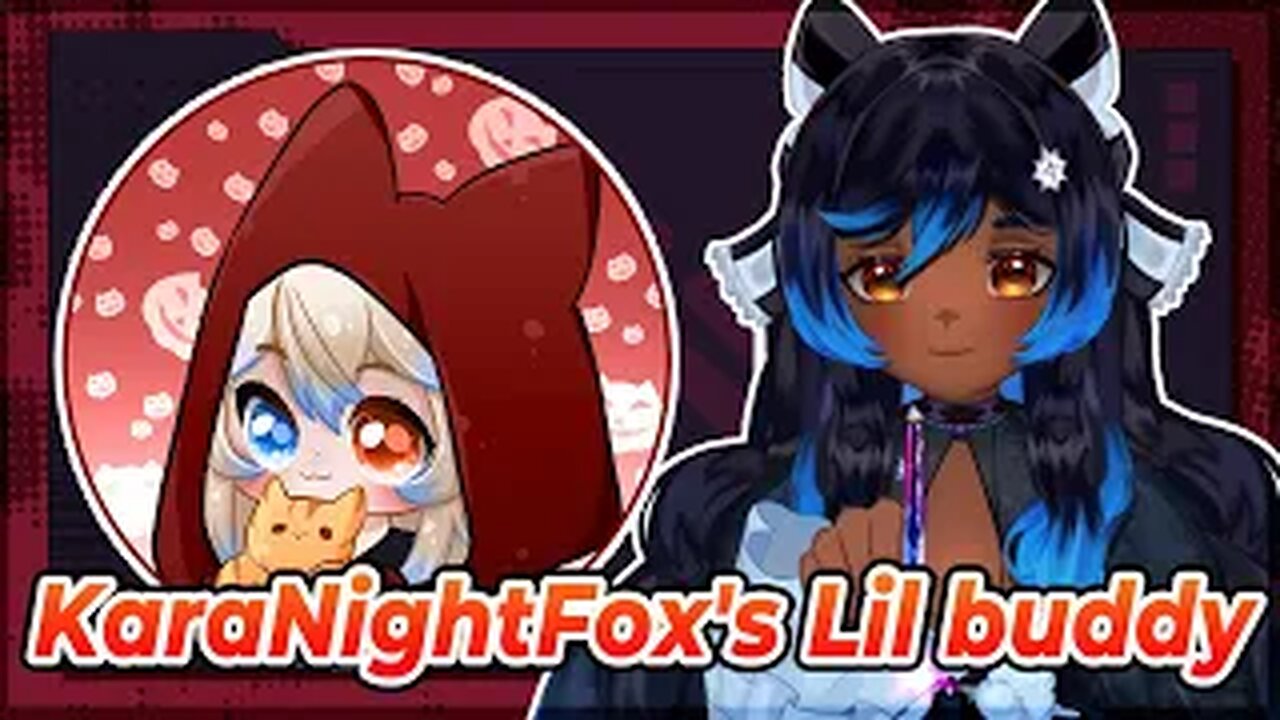 【Speedpaint】KaraNightFox's Lil buddy Plushy + Hoodie Art