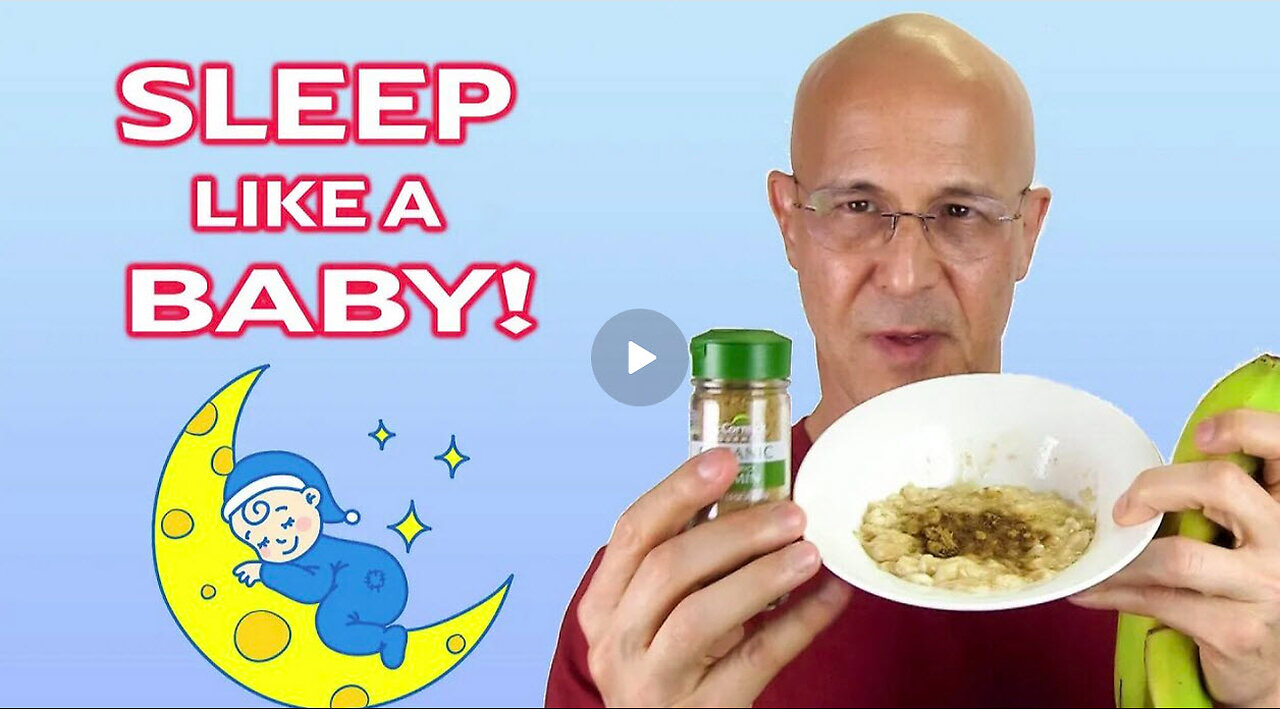 HOW TO SLEEP LIKE A BABY "TAKE THIS COMBINATION 30 MINUTES BEFORE BEDTIME" DR. 'MANDELL'