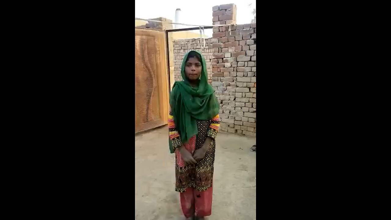 Meerab a child we will free from bonded labor recites