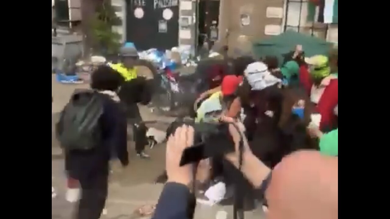 Dutch Police In Amsterdam Redefining ANTIFA World View