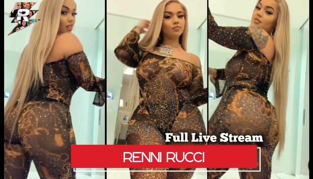 Renni Rucci Twerking and dancing in sexy oufit