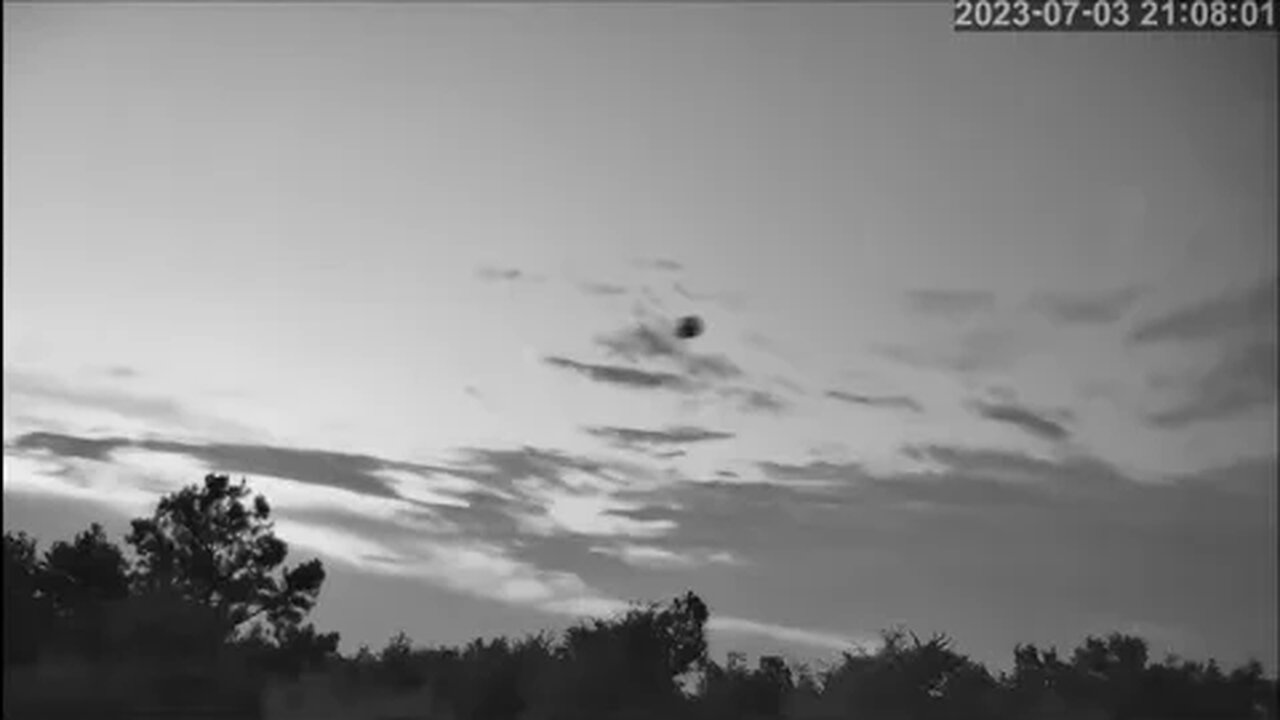 Sphere UFO filmed in Georgia, USA, July 2023 👽