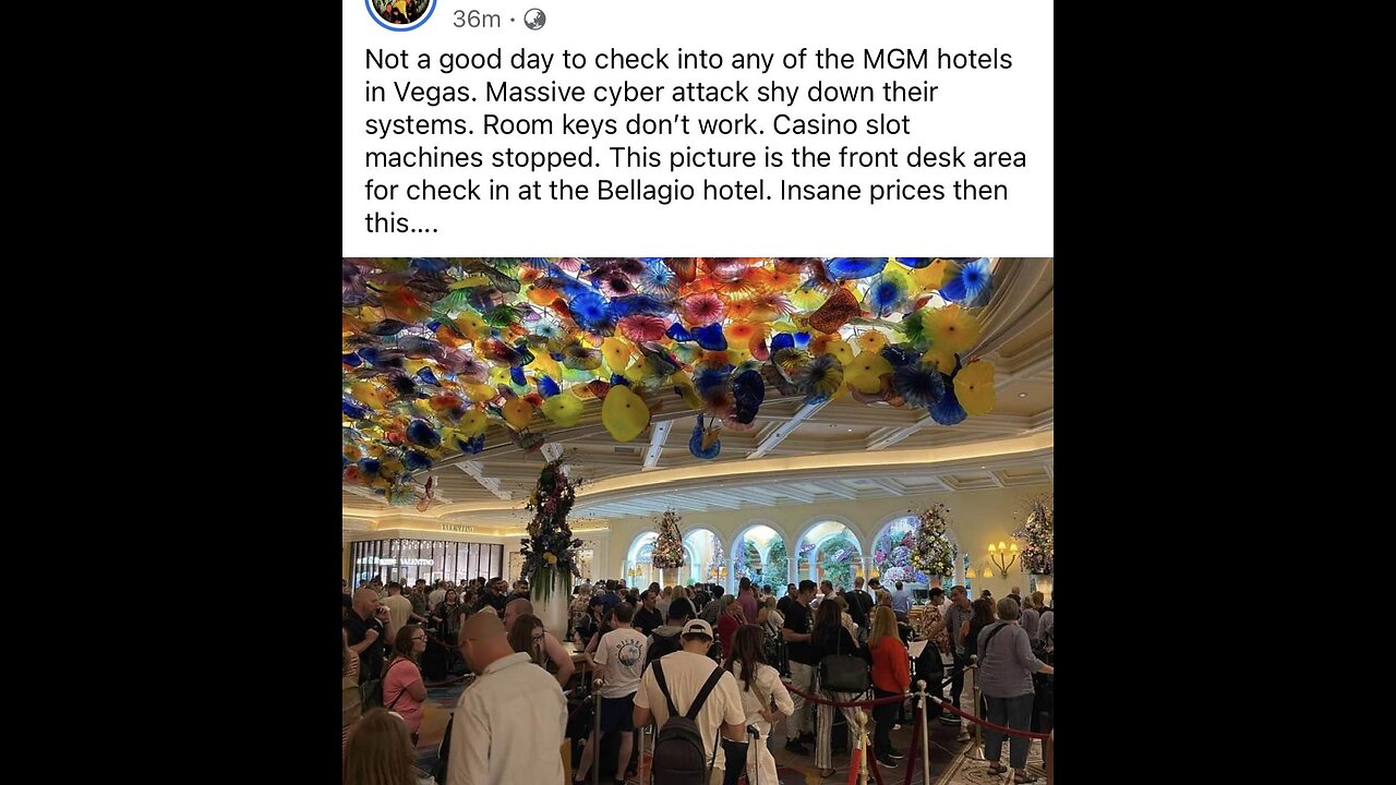 Cyberattack on MGM Resorts knocks out casino operations and computer systems company wide