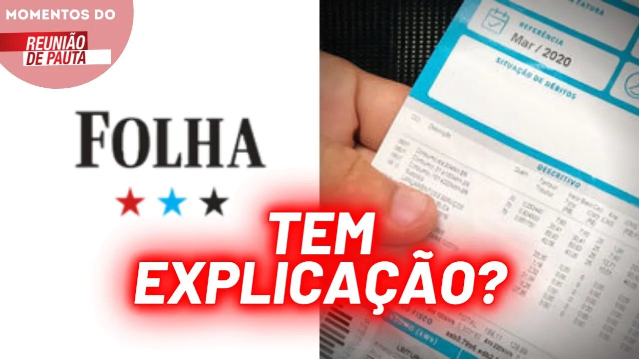 Folha de São Paulo tenta explicar o motivo para a conta de luz ser cara no Brasil | Momentos