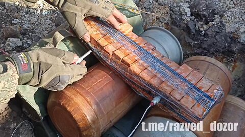 Russian engineers continue demining the liberated part of the Kharkov region